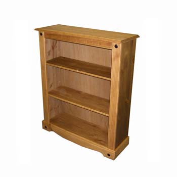 Furniture123 Original Corona Pine 3 Shelf Bookcase