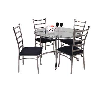 Furniture123 Prague Dining Set - FREE NEXT DAY DELIVERY