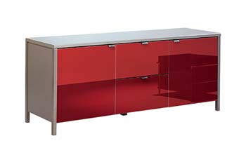 Furniture123 Prestige Low Sideboard in Red