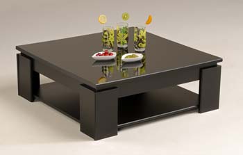 Furniture123 Quin Coffee Table in Black