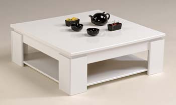 Furniture123 Quin Coffee Table in White