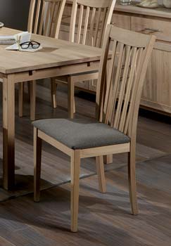 Furniture123 Realm Oak Dining Chairs (pair)