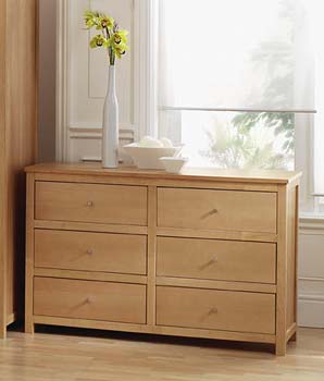 Furniture123 Riga Maple Dresser