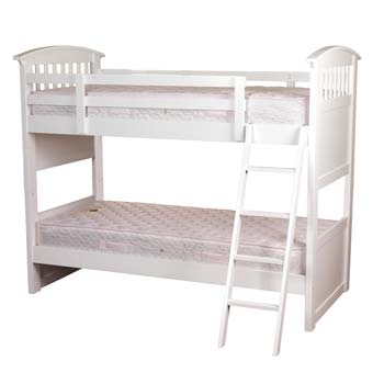 Furniture123 Robin Kids Bunk Bed in White
