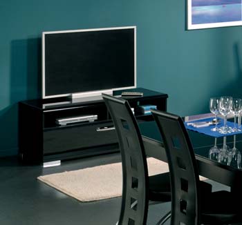 Scorpio Black TV Unit