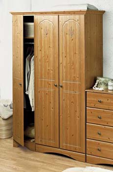 Furniture123 Sheri 3 Door Wardrobe With Mirror