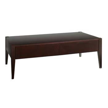 Furniture123 Soko Bamboo Rectangular 2 Drawer Coffee Table in