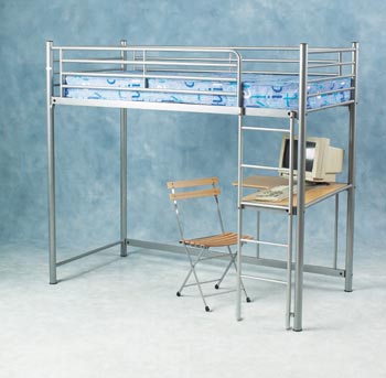 Furniture123 Solo Sleeper Workstation and Folding Chair (no mattress)