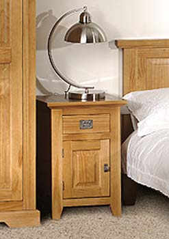 Furniture123 Spencer Pine Bedside Cabinet