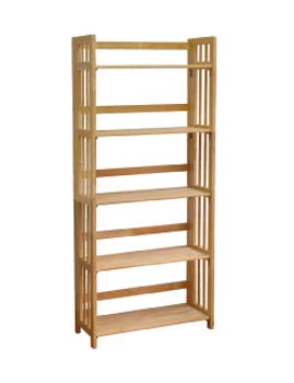 Furniture123 Tegan Large Folding Bookcase - FREE NEXT DAY