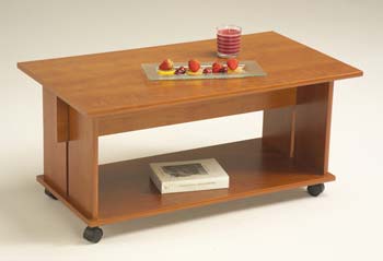 Furniture123 Theo Coffee Table in Cherry