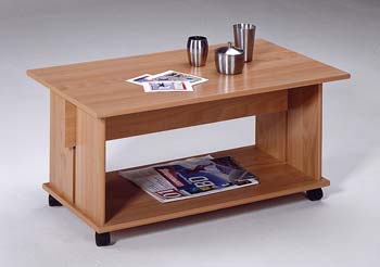 Furniture123 Theo Coffee Table in Japanese Pear Tree
