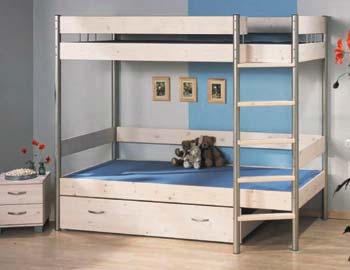Furniture123 Thuka Ice 5 - Bunk Bed with Under Bed Drawer