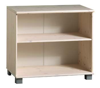 Furniture123 Thuka Maxi 1 Shelf Bookcase in White Wash