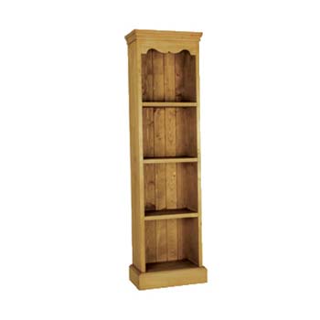 Furniture123 Trafalgar Pine Narrow Bookcase