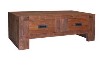Furniture123 Tribek Coffee Table with Drawers - FREE NEXT DAY