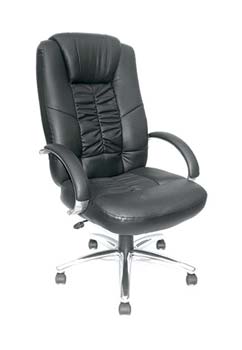 Furniture123 Valencia 300 Leather Faced Executive Chair