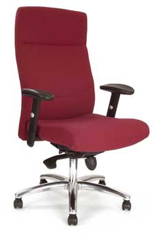 Furniture123 Vanderbilt Fabric Office Chair - WHILE STOCKS