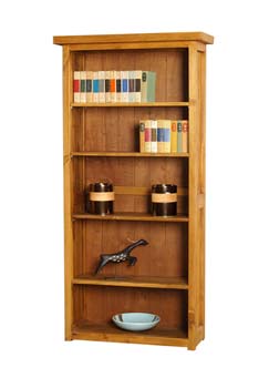 Furniture123 Woodsen Pine Tall Bookcase - FREE NEXT DAY