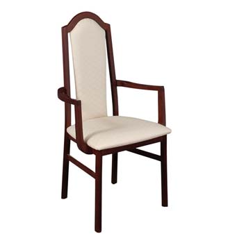 Furniture123 Yeovil Upholstered Carver Chair