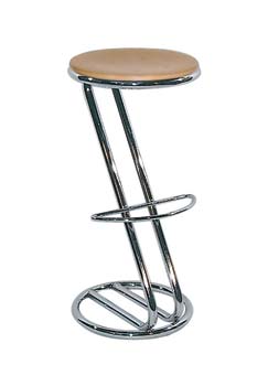 Zed Stool with Wooden Seat