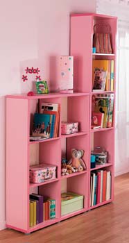 Furniture123 Zoe 5 Shelf Bookcase