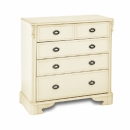 Amore Latte 5 Drawer Chest