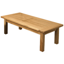 FurnitureToday Avalon oak rectangular coffee table