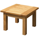 Avalon oak square coffee table
