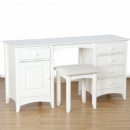 Cameo painted dressing table with stool