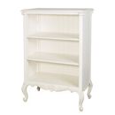 FurnitureToday Chateau white painted small open bookcase