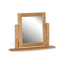 Chunky Pine Dressing Table Mirror