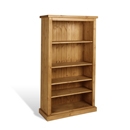 FurnitureToday Chunky Pine Kenilworth 5FT Bookcase