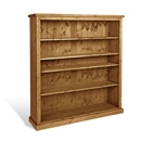 FurnitureToday Chunky Pine Kenilworth Wide 5FT Bookcase