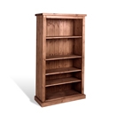FurnitureToday Chunky Pine Mocha 5FT Bookcase