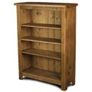 FurnitureToday Chunky Plank Pine medium adjustable bookcase