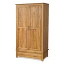 FurnitureToday Contemporary Oak Gents Wardrobe