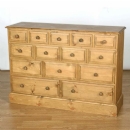Cotswold Pine 14 Drawer Apothecary Chest