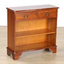 FurnitureToday Country Manor Yew 2 Drawer Bookcase 