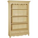 FurnitureToday Deauville French style 2 drawer bookcase