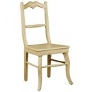 FurnitureToday Deauville French style solid seated dining chair