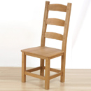 FurnitureToday Devon pine beech Amish dining chair