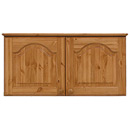 FurnitureToday Devon Pine double wardrobe top box