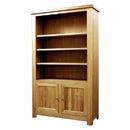 FurnitureToday Dijon French oak 2 door bookcase