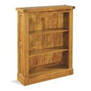 FurnitureToday Distressed Oak Small Bookcase