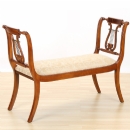 Double Lyre Bench