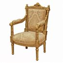 Gilt Regency armchair 