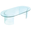 FurnitureToday Glass arch coffee table