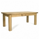 Harvest Ash 5ft Extendable Dining Table