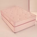 Highgate Dreamer pink bed with mattress